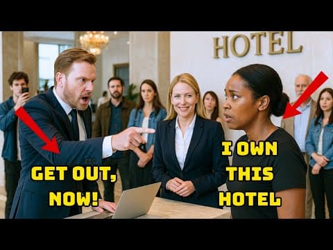 Black CEO Kicked Out of Her Own Hotel — 9 Minutes Later, She Fired the Entire Staff thumbnail