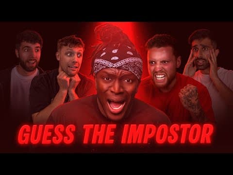 SIDEMEN GUESS THE IMPOSTOR thumbnail