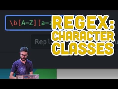 2.3: Regular Expressions: Character Classes - Programming with Text thumbnail