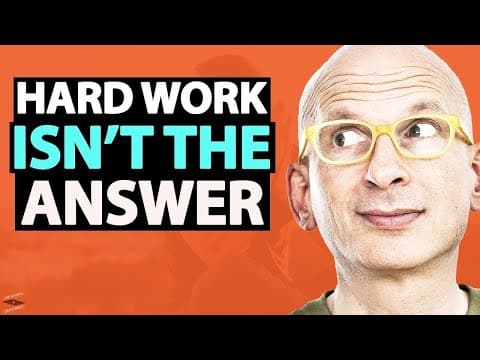 "Why SPENDING MORE Time & Energy WON'T Make You SUCCESSFUL!" | Seth Godin & Lewis Howes thumbnail