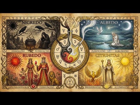 The Magnum Opus — The 4 Stages of Inner Transformation (Jung + Alchemy) thumbnail