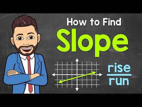 How to Find Slope | Math with Mr. J thumbnail