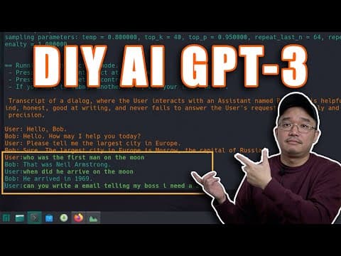 Run Your Own AI Chat GPT-3 On Your Computer thumbnail