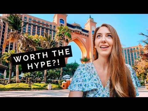 I stayed at Dubai's most FAMOUS luxury hotel 🇦🇪 Atlantis The Palm thumbnail