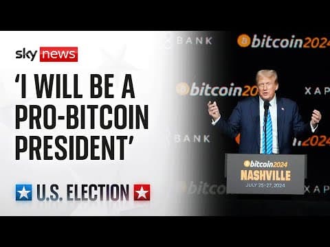 Donald Trump's Bitcoin conference speech in full thumbnail