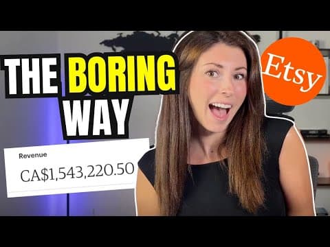 It’s boring but it’s how POD sellers get rich thumbnail