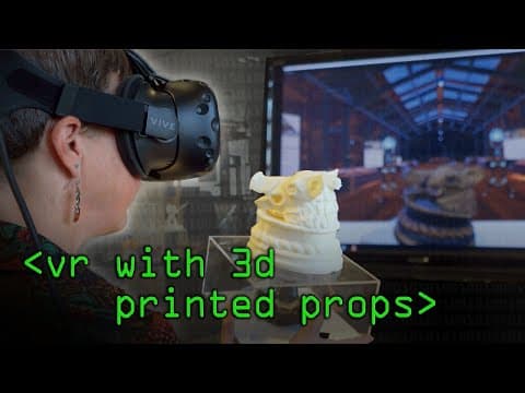 VR with 3D Printed Props - Computerphile thumbnail