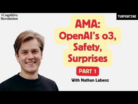 AI AMA – Part 1: OpenAI’s o3, Deliberative Alignment, and AI Surprises of 2024 thumbnail
