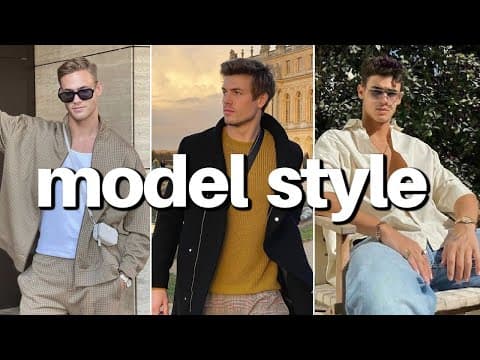 How To Dress Like A Male Model thumbnail