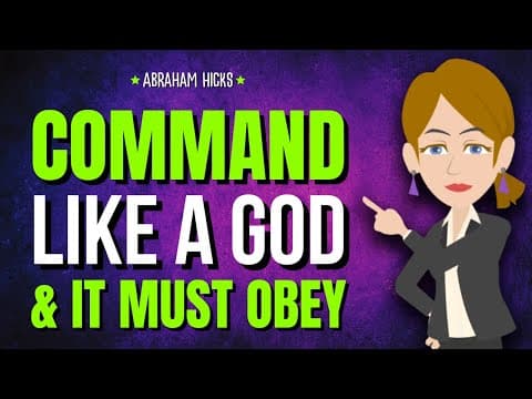 Stop Asking. Start Commanding. That’s How Source Works ✨ Abraham Hicks 2025 thumbnail