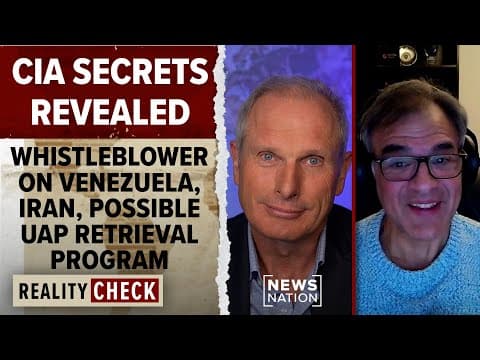 Whistleblower details UAP encounter: What is the CIA hiding? | Reality Check thumbnail