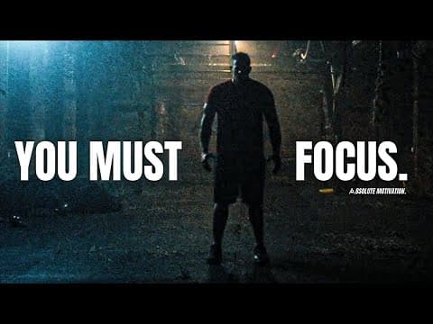 YOU DON’T NEED MORE TIME…YOU NEED MORE FOCUS. - Motivational Speech thumbnail