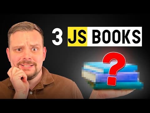3 BEST Javascript Books for Learning JS 2025 (from Beginner to Pro) thumbnail