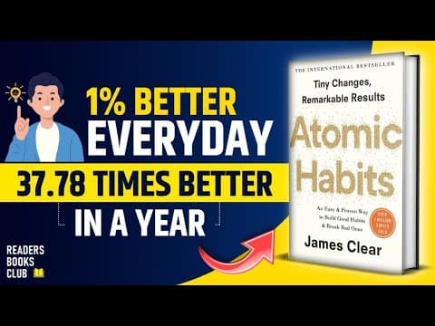 Atomic Habits by James Clear Audiobook | Book Summary in Hindi thumbnail