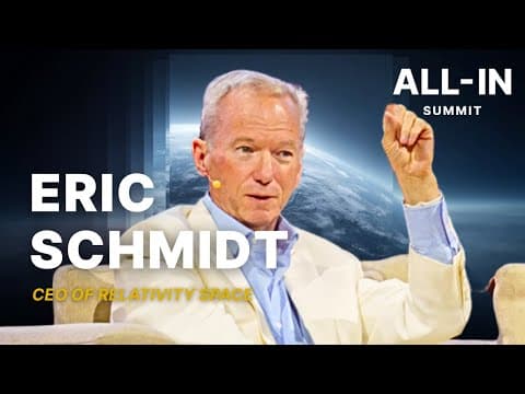 Eric Schmidt on AI, the Battle with China, and the Future of America thumbnail