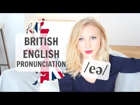 BRITISH ENGLISH PRONUNCIATION (RP accent) - /eÉ™/ vowel sound (hair, parent, air) thumbnail