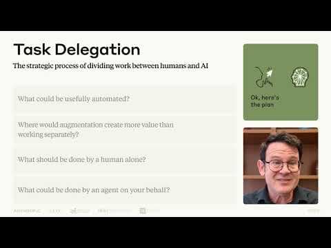 Lesson 4: A closer look at Delegation | AI Fluency: Framework & Foundations Course thumbnail