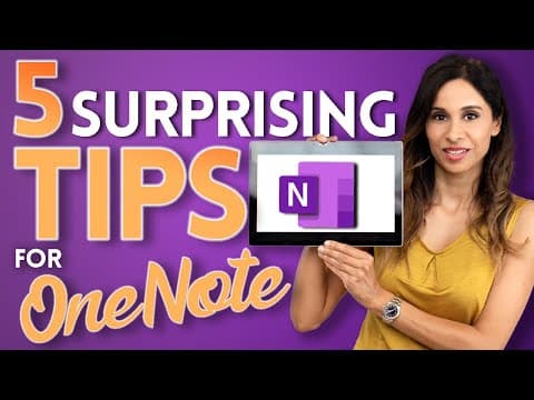 5 OneNote Tips You'll Wish You Knew Sooner thumbnail