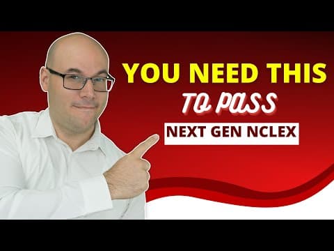 Next Generation NCLEX Case Study/Cardio/Respiratory Part II thumbnail