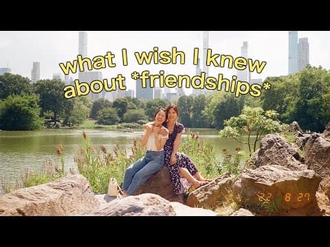 myths about friendships & what I wish I knew about making friends in my 20s thumbnail