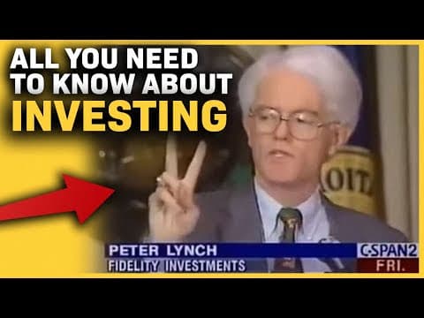 How to BUY Stocks During A STOCK MARKET CRASH by Peter Lynch | Volatility Interview thumbnail