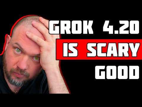BREAKING: Grok 4.20 might be *too* good... thumbnail