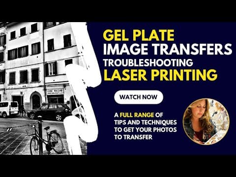 Gel Plate Troubles? | Images not Transferring? I got you! thumbnail