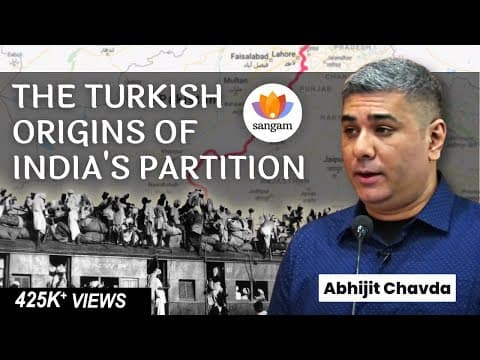 Turkish Origins of India's Partition: How Gandhi's Khilafat Support Led to 1947 | Abhijit Chavda thumbnail