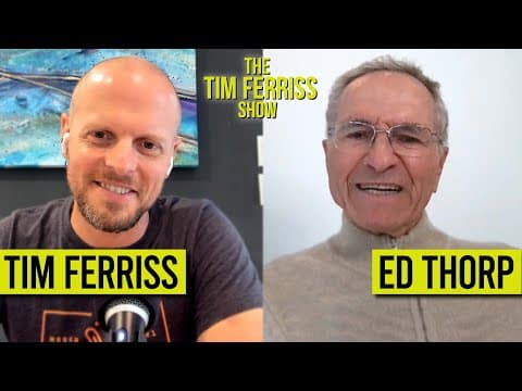 Investing Legend Ed Thorp on Having Enough and Personal Independence thumbnail
