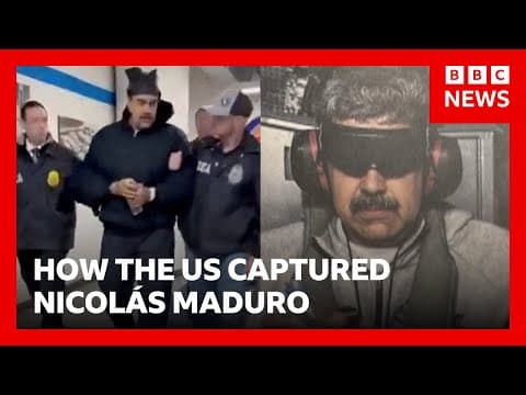 How the US captured Venezuela's President Nicolas Maduro | BBC News thumbnail