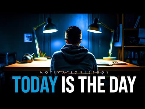 TODAY IS THE DAY - Best Self Discipline Motivational Speech Video thumbnail