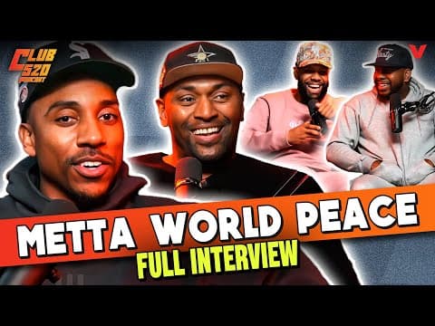 Metta World Peace on injuring Michael Jordan, playing with Kobe Bryant, guarding LeBron | Club 520 thumbnail