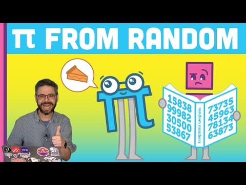 How to Estimate Pi Using Random Numbers and Euclid's Algorithm thumbnail