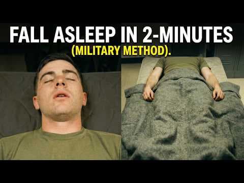 Over 60? 5 Proven Ways to Fall Asleep Fast (#5 is The Military Method) thumbnail