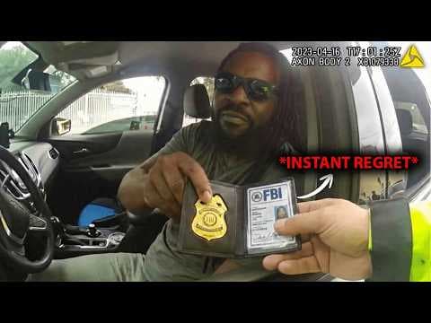 FBI Agent Turns Tables on Disrespectful Cop thumbnail
