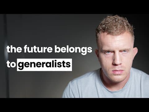 If you have multiple interests, do not waste the next 2-3 years thumbnail