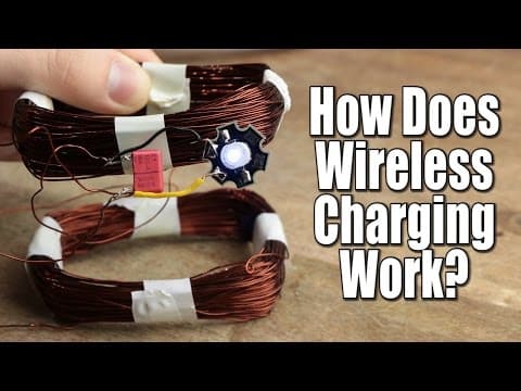 How Does Wireless Charging Work? || Crude Wireless Energy Transfer Circuit thumbnail