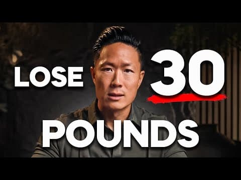 If you want to lose 30 pounds of fat by the end of 2025, copy this: thumbnail