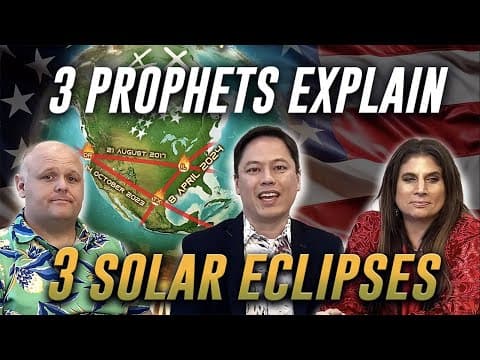 3 PROPHETS Explain 3 American SOLAR ECLIPSES | APRIL8 SIGN | Amanda Grace, Brandon Biggs Cioccolanti thumbnail