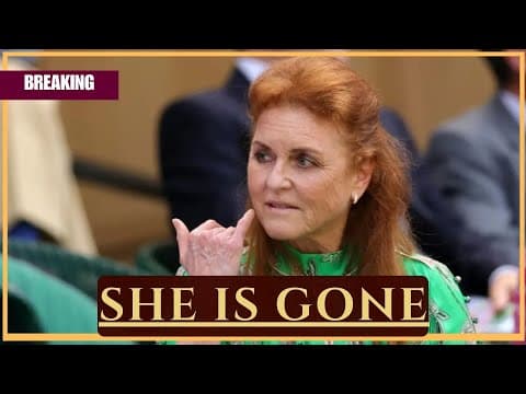 ROYALS IN SHOCK! THE ULTIMATE BETRAYAL! Sarah Ferguson "Dumps" Andrew: She Flees Before Eviction! thumbnail