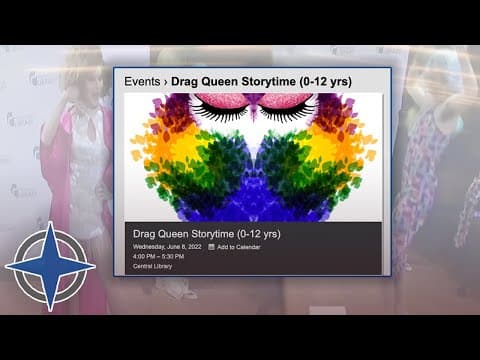 Taxpayer funded library hosts drag show for KIDS thumbnail