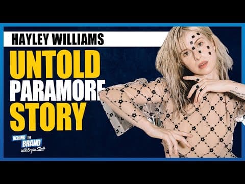 The Untold, Uncensored Paramore Story with Hayley Williams | BEHIND THE BRAND thumbnail