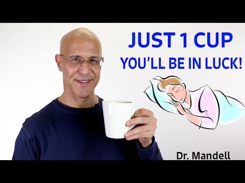 1 Cup Before Bed...Sleep Fast and Deeply While Melting the Pounds | Dr Mandell thumbnail