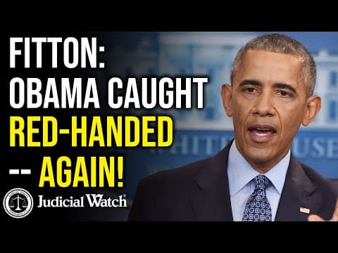 FITTON: Obama Caught Red-Handed -- Again! thumbnail