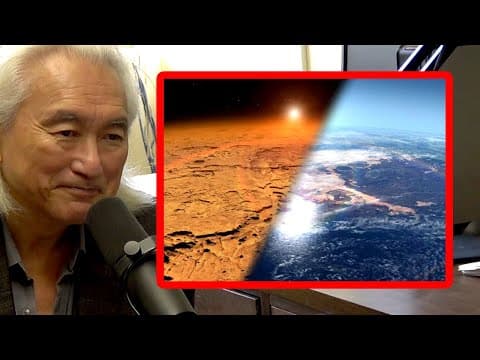 Michio Kaku: Space Travel and Colonization of Mars | AI Podcast Clips thumbnail