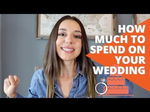 How Much to Spend on Your Wedding | REAL Numbers from My Wedding! thumbnail
