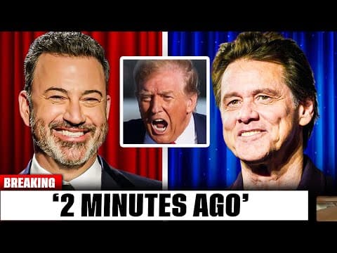 Trump LOSES IT After Jimmy Kimmel and Jim Carrey Exposed Him On Live TV thumbnail