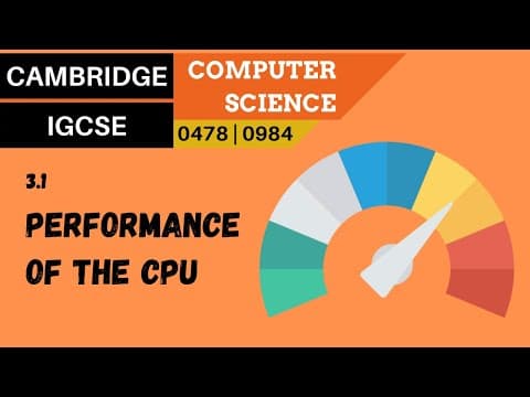 29. CAMBRIDGE IGCSE (0478-0984) 3.1 The common characteristics of CPUs thumbnail