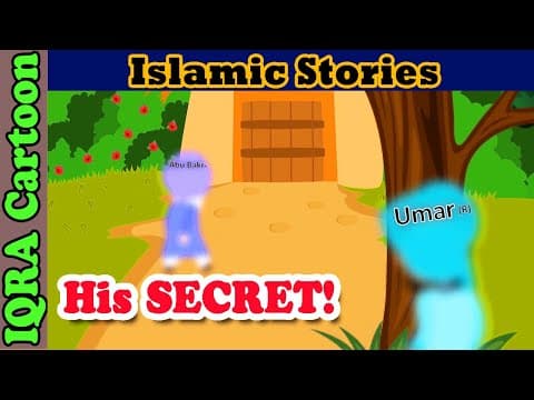 Caliph Abu Bakr's Secret | Islamic Stories | Sahaba Stories - Abu Bakr (ra) | Islamic Cartoon thumbnail