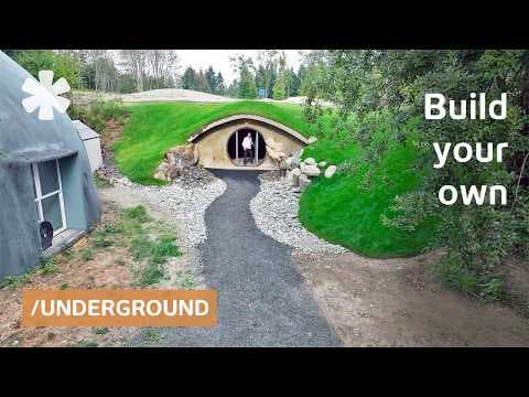 He created prefab kit to self-build underground homes on a budget thumbnail